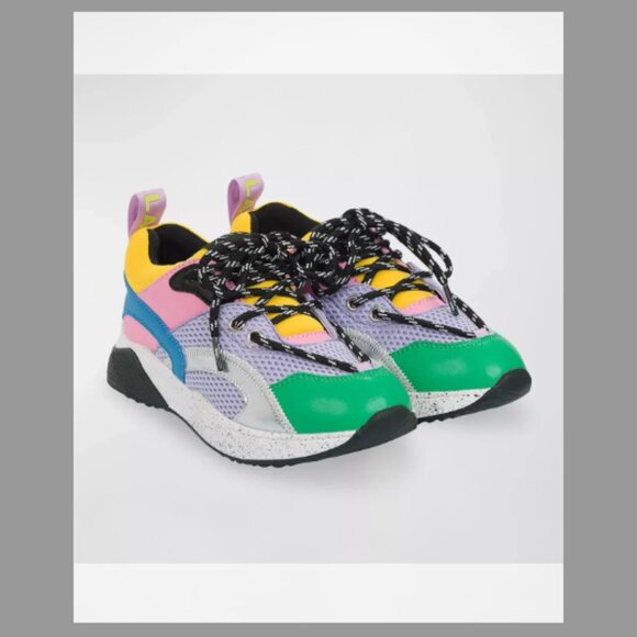 Stella McCartney NIB Kids GIRL TRAINERS (Orig. $250) w/tax (Size: 32EU (1US Kid) - Picture 1 of 4